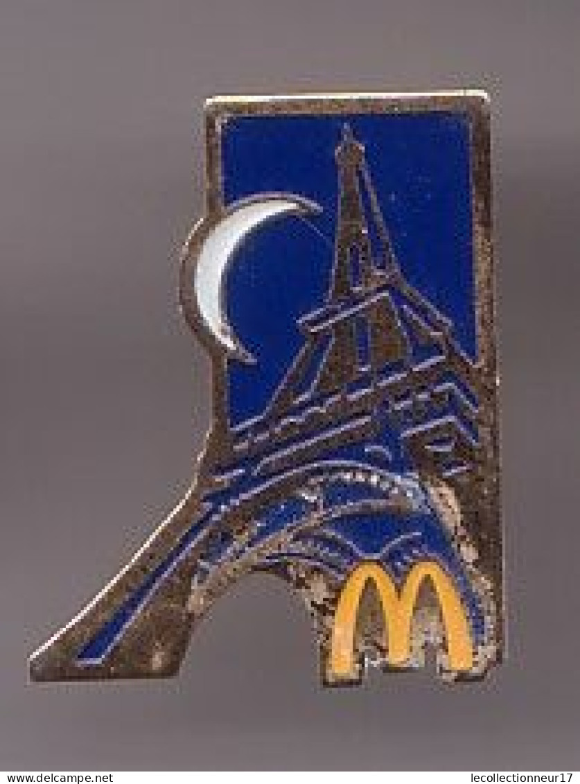 Pin's  McDonald's De La Tour Eiffel à Paris Réf 132 - McDonald's