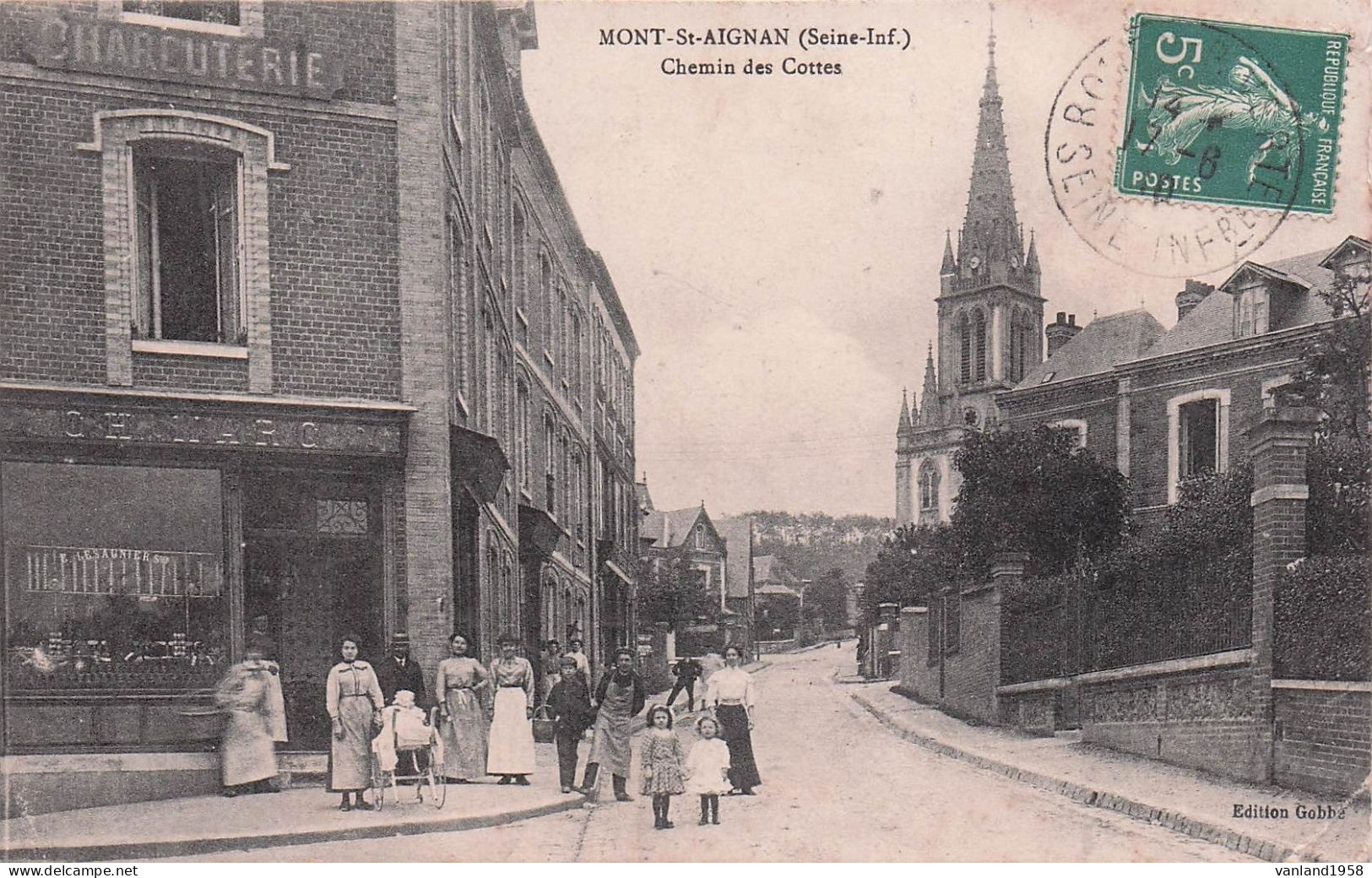 MONT SAINT AIGNAN-chemin Des Cottes - Mont Saint Aignan