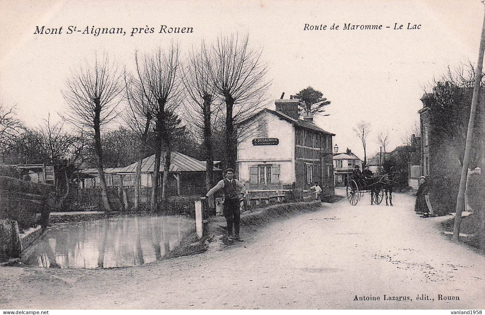 MONT SAINT AIGNAN-route De Maromme-le Lac - Mont Saint Aignan