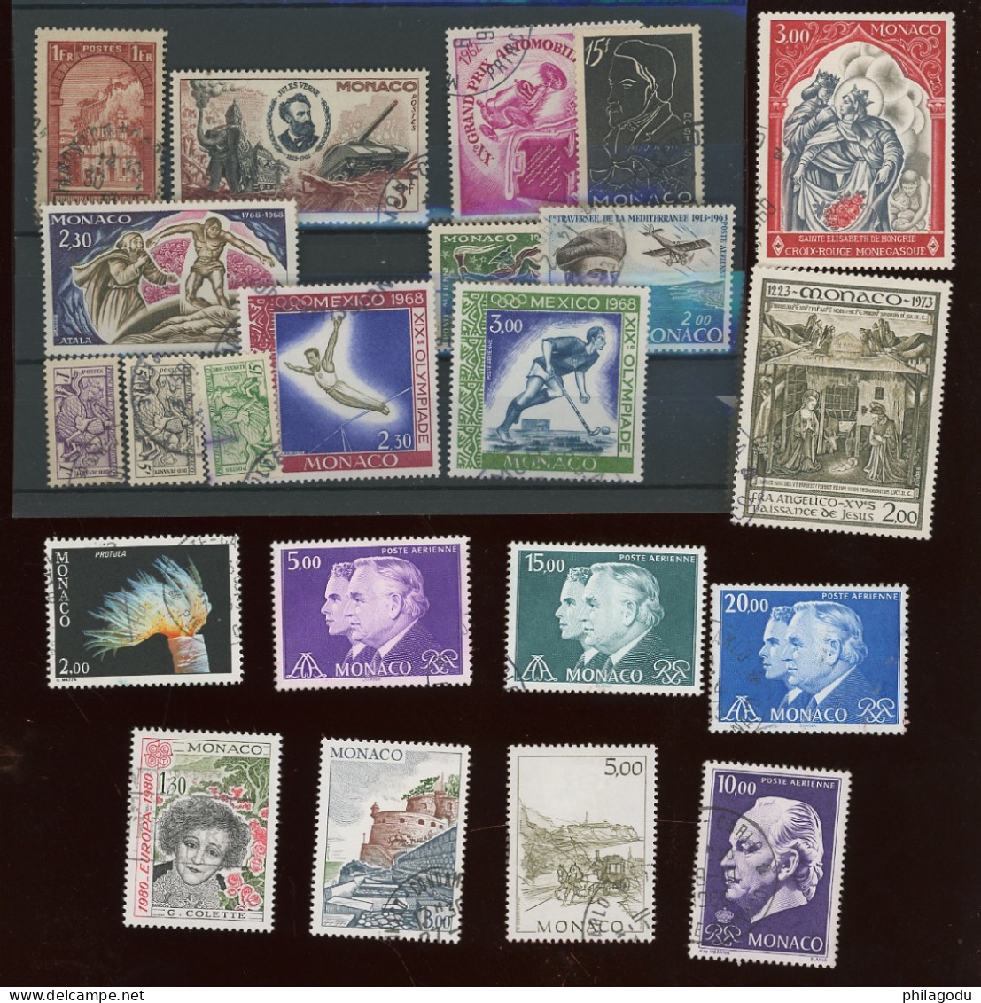 Tous Oblitération Ronde Et Propre. 20 Tp Ø Joli Pas Cher - Used Stamps