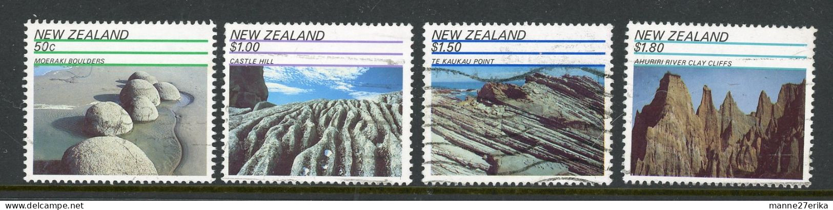 New Zealand USED 1991 Rock Formations - Gebraucht