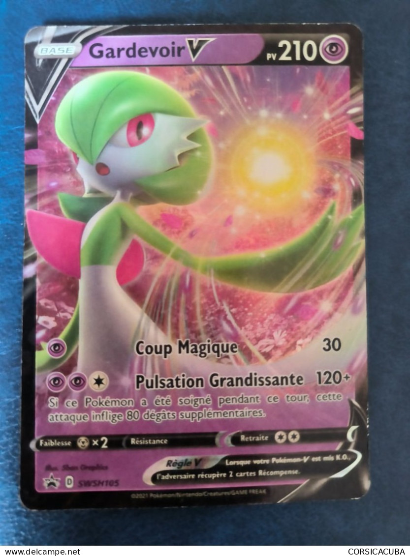 CARTES  POKEMON  2021  GARDEVOI  V   //  PARFAIT  ETAT  //  2èm CHOIX  // - Promos