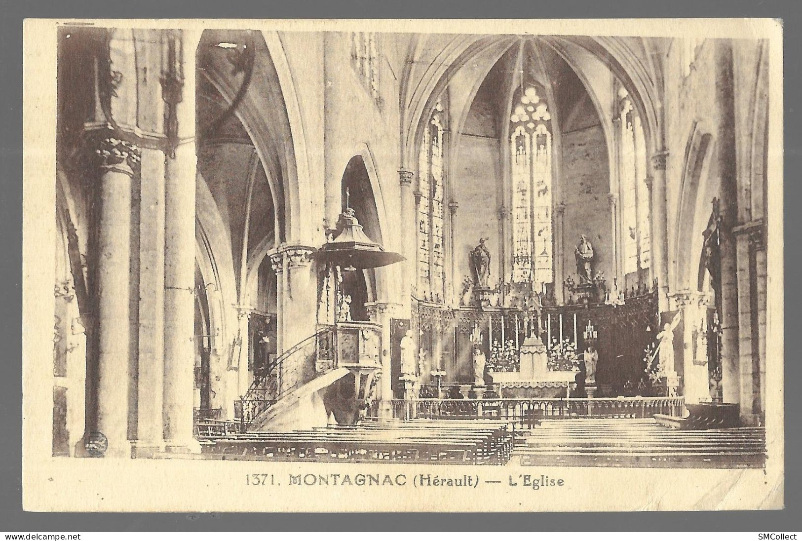 Montagnac, Intérieur De L'église (4562) - Montagnac
