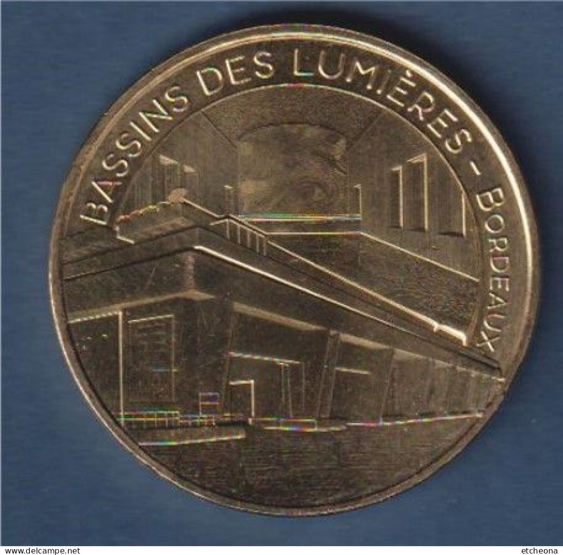 Jeton Bassins Des Lumières Bordeaux Monnaie De Paris 2023 Frappé En France - 2023