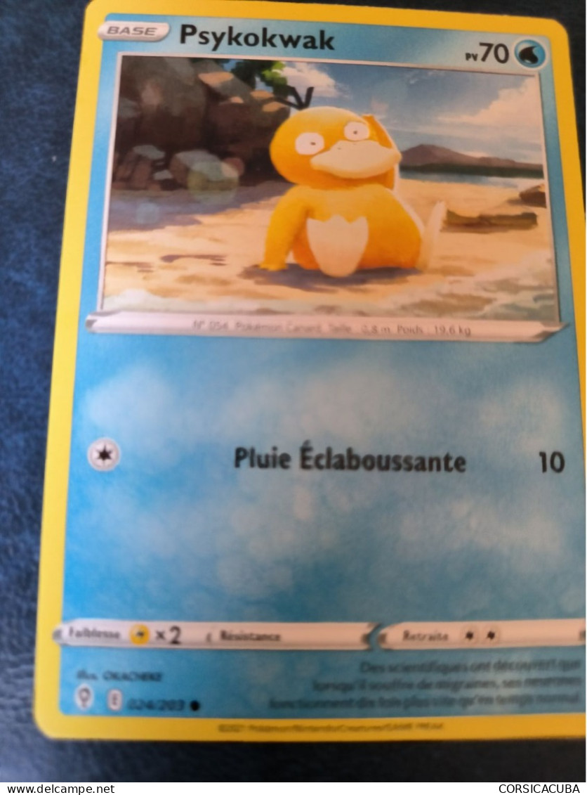 CARTES  POKEMON  2021  PSYKOKWAK   //  PARFAIT  ETAT  //  1er  CHOIX  // - Spada E Scudo