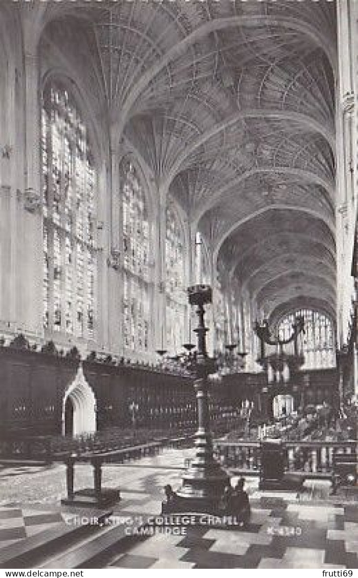 AK 191775 ENGLAND - Cambridge - King's College Chapel - Choir - Cambridge