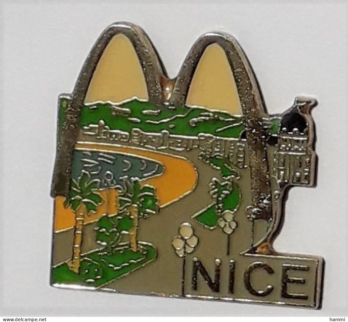 W123 Pin's Mac Do Mac MCDonald's NICE Alpes Maritime Signé Badges Impact Achat Immédiat - McDonald's