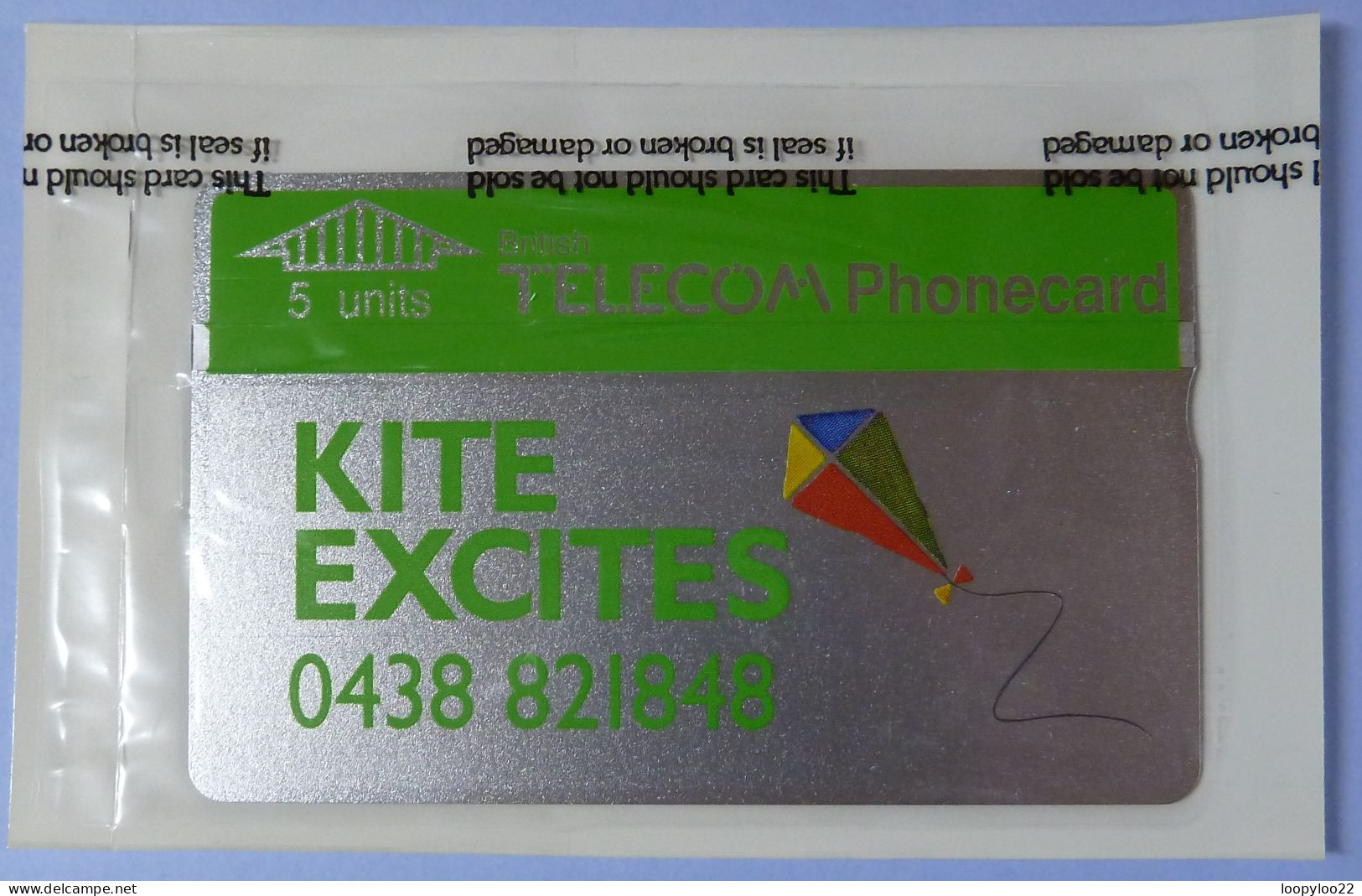 UK - Great Britain - Landis & Gyr - BTP011 - Kite Promotion - Kite Excites - 103D - Mint Blister - BT Promotie