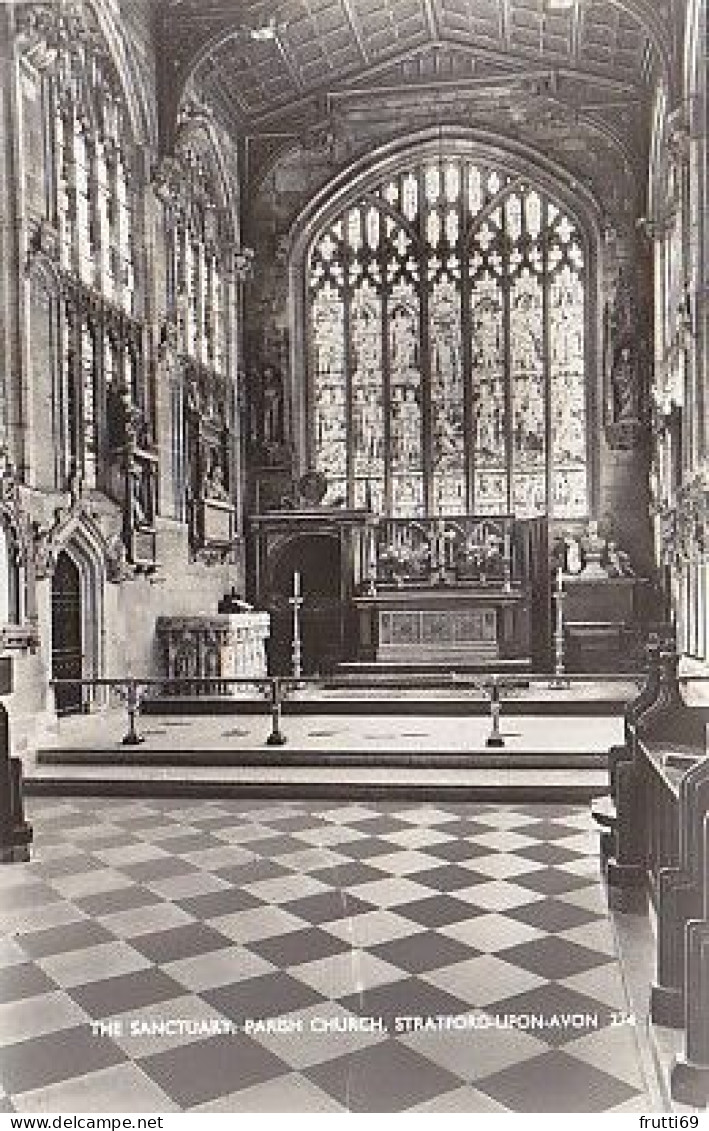 AK 191780 ENGLAND - Stratford-upon-Avon - Parish Church - The Sanctuary - Stratford Upon Avon