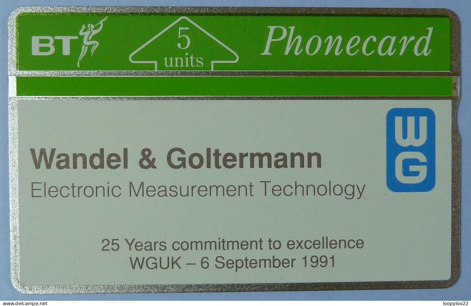 UK - Great Britain - Landis & Gyr - BTP016 - Wandel & Goltermann - 128E - Mint - BT Promotionnelles