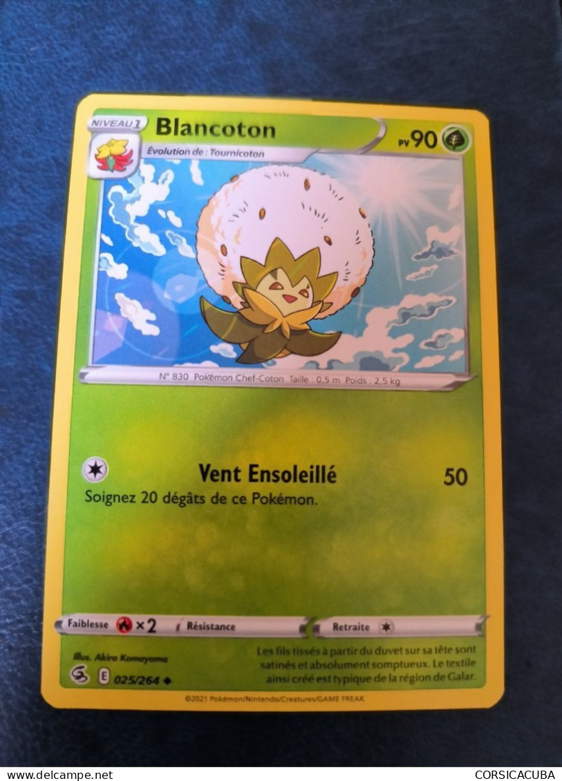 CARTES  POKEMON  2021   BLANCOTON   //  PARFAIT  ETAT  //  1er  CHOIX  // - Épée & Bouclier