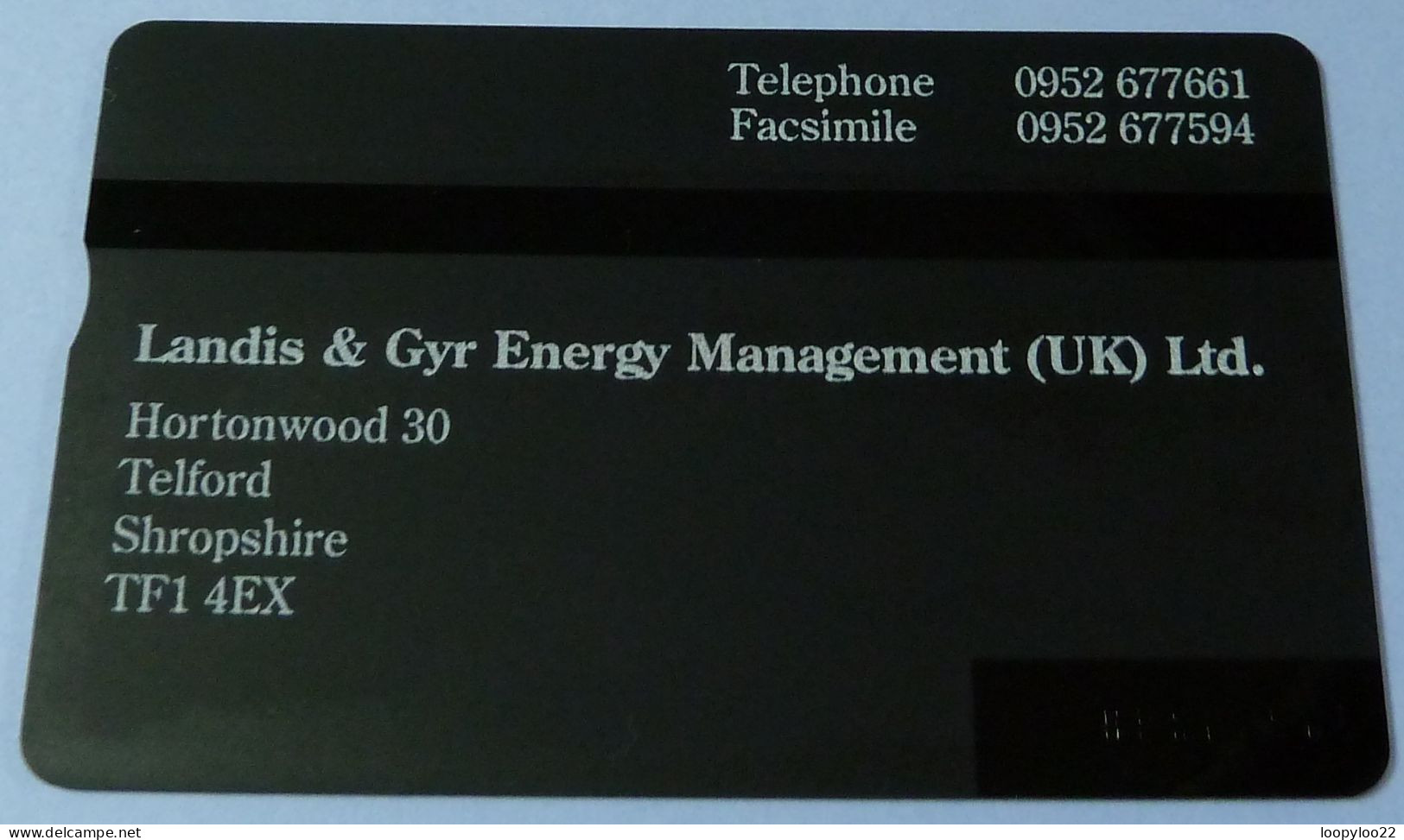 UK - Great Britain - Landis & Gyr - BTP020 - Energy Management - 109G - Mint - BT Promozionali