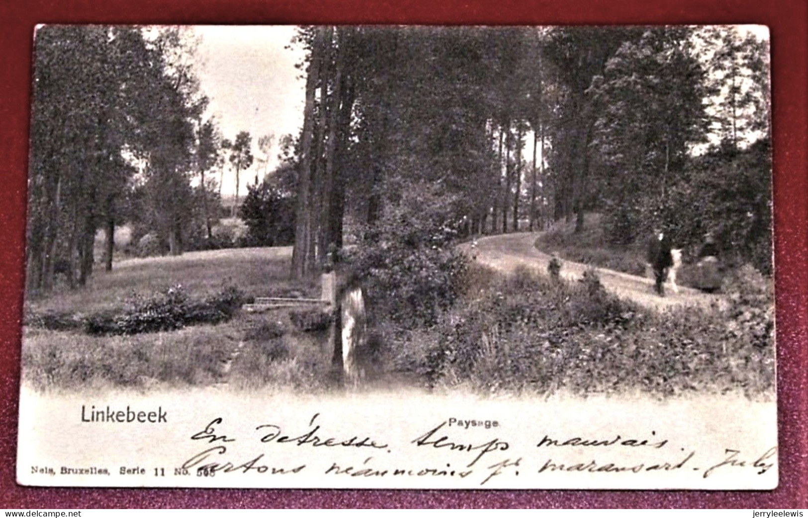 LINKEBEEK  -  Landschap  -  Paysage    -   1902  - - Linkebeek