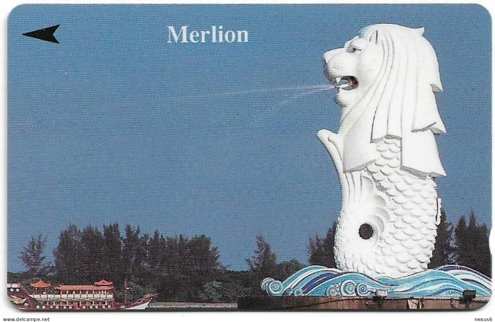 Singapore - Merlion 3 - 44SIGC - 1994, 50.000ex, Used - Singapour