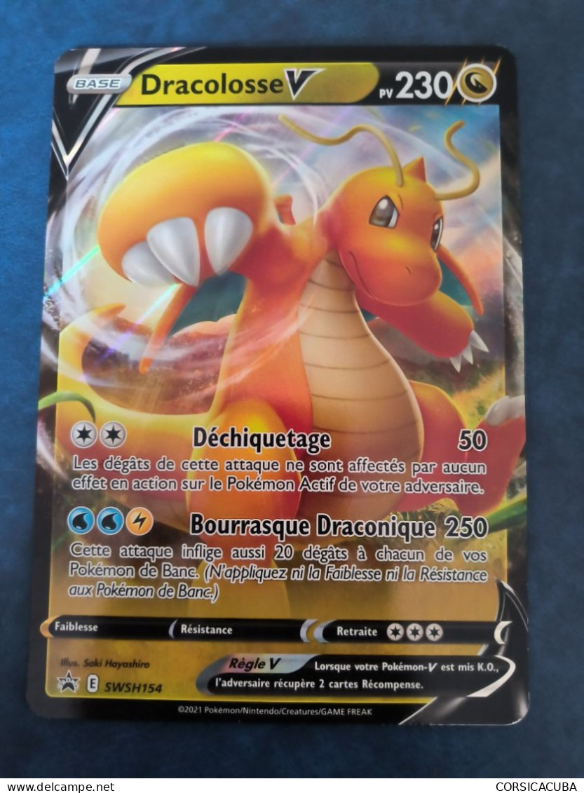 CARTES  POKEMON  2021    GRACOLOSSE  V  //  PARFAIT  ETAT  //  1er  CHOIX  // Géante - Promos