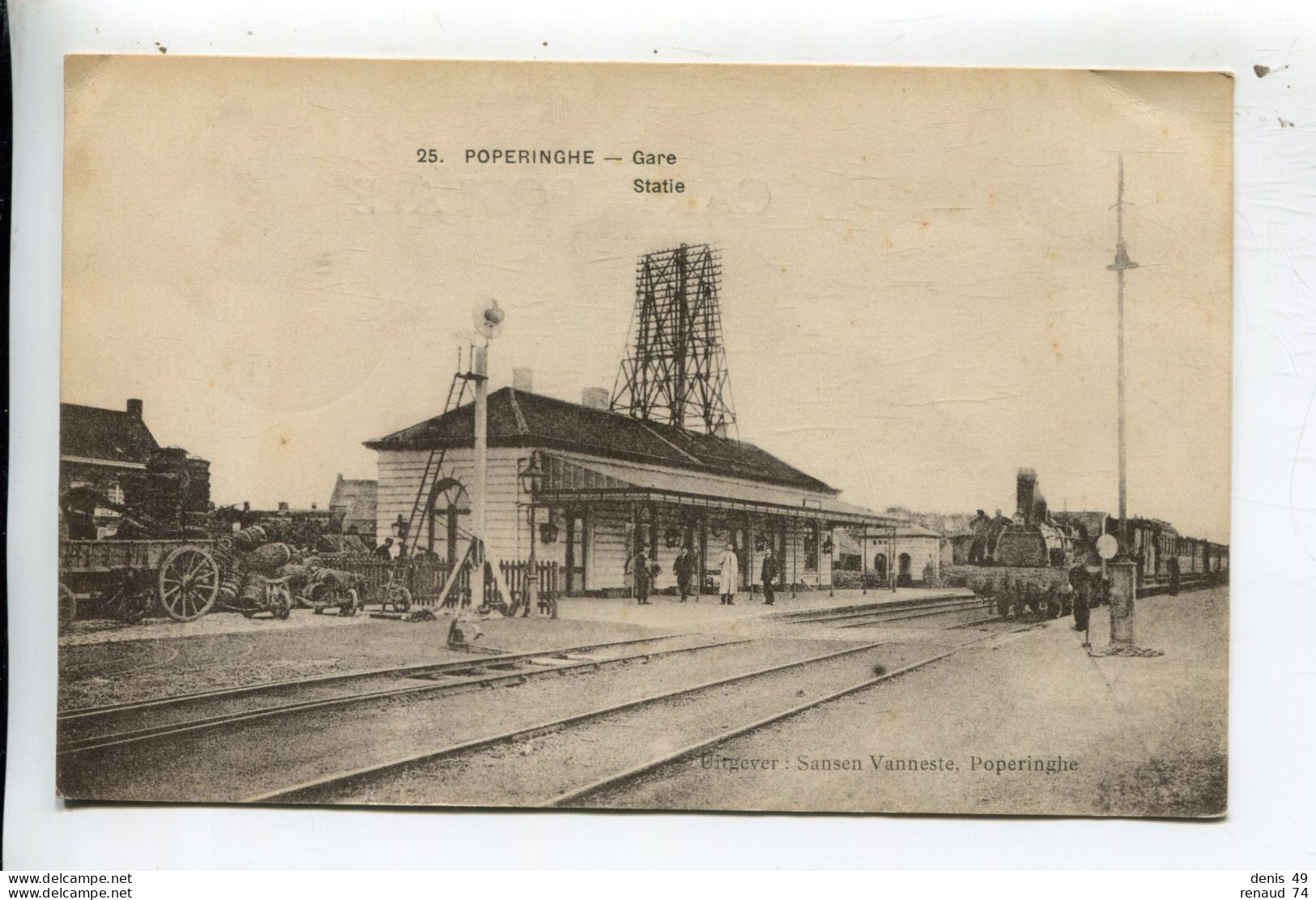 Poperinge Poperinghe Gare Flandre Occidentale - Poperinge