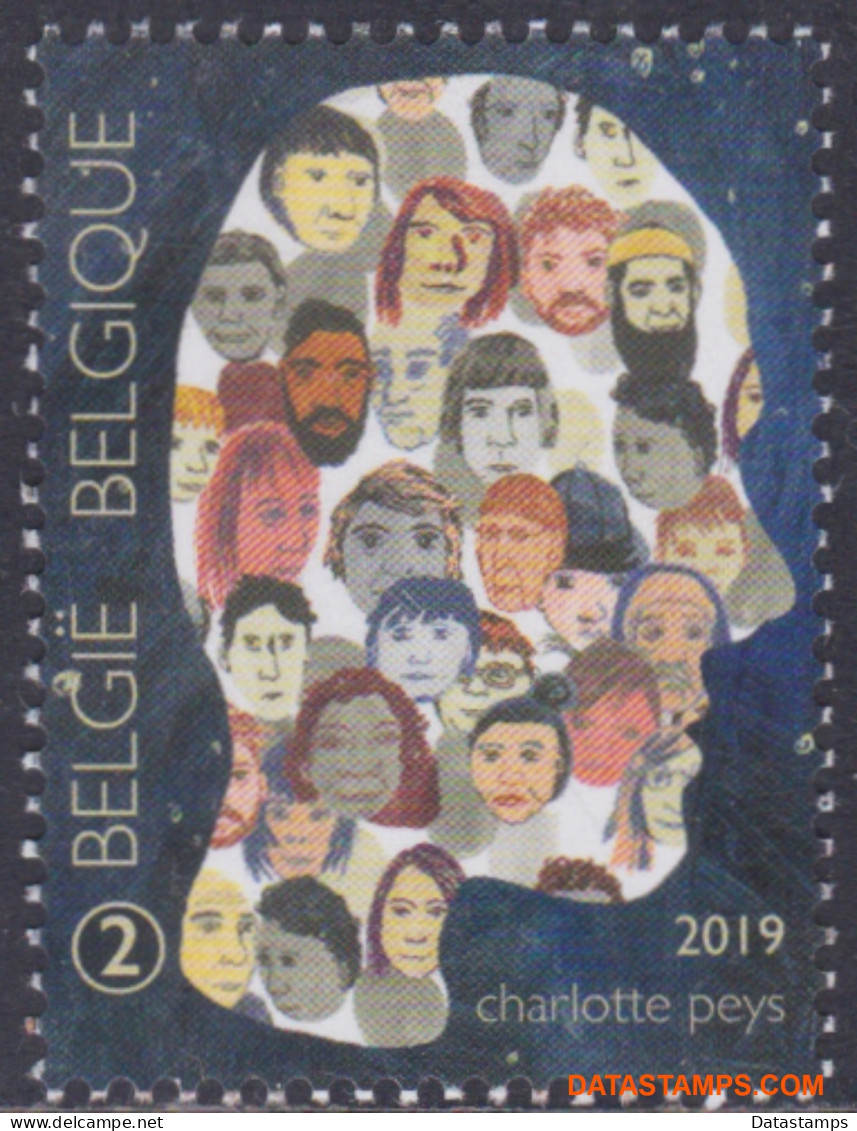 België 2019 - Mi:4928, Yv:4865, OBP:4882, Stamp - XX - The Diversity - 2011-..