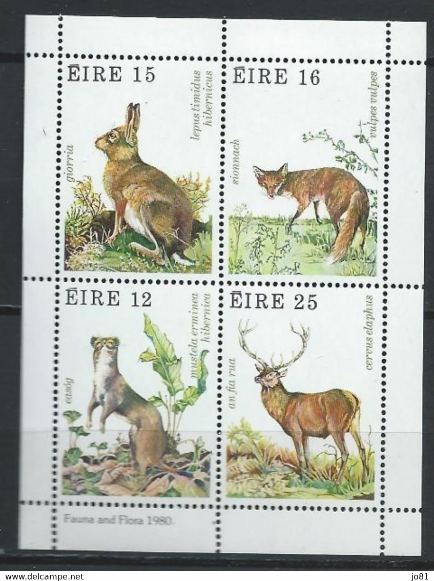 Irlande YT Bloc 3 Neuf Sans Charnière XX MNH - Blocks & Kleinbögen