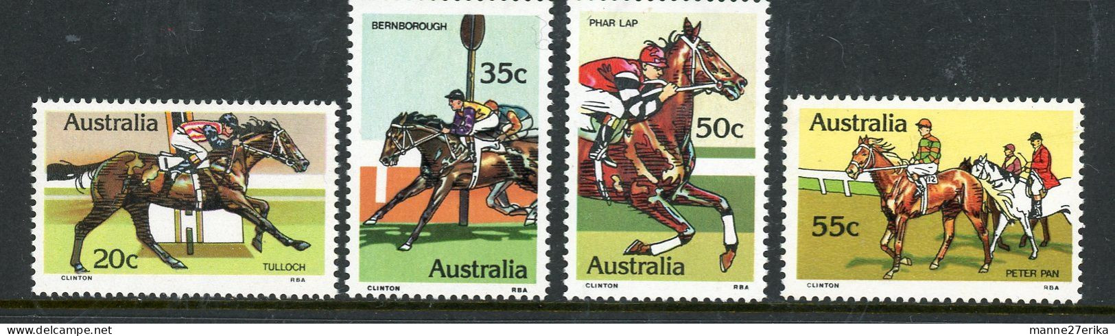 Australia MNH 1978 Race Horses - Neufs