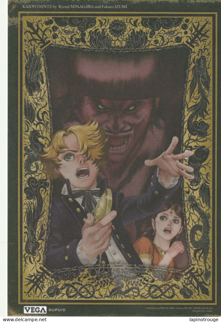 Ex-libris MINAGAWA Ryouji Kaioh Dante Vega Dupuis 2023 - Illustrateurs M - O