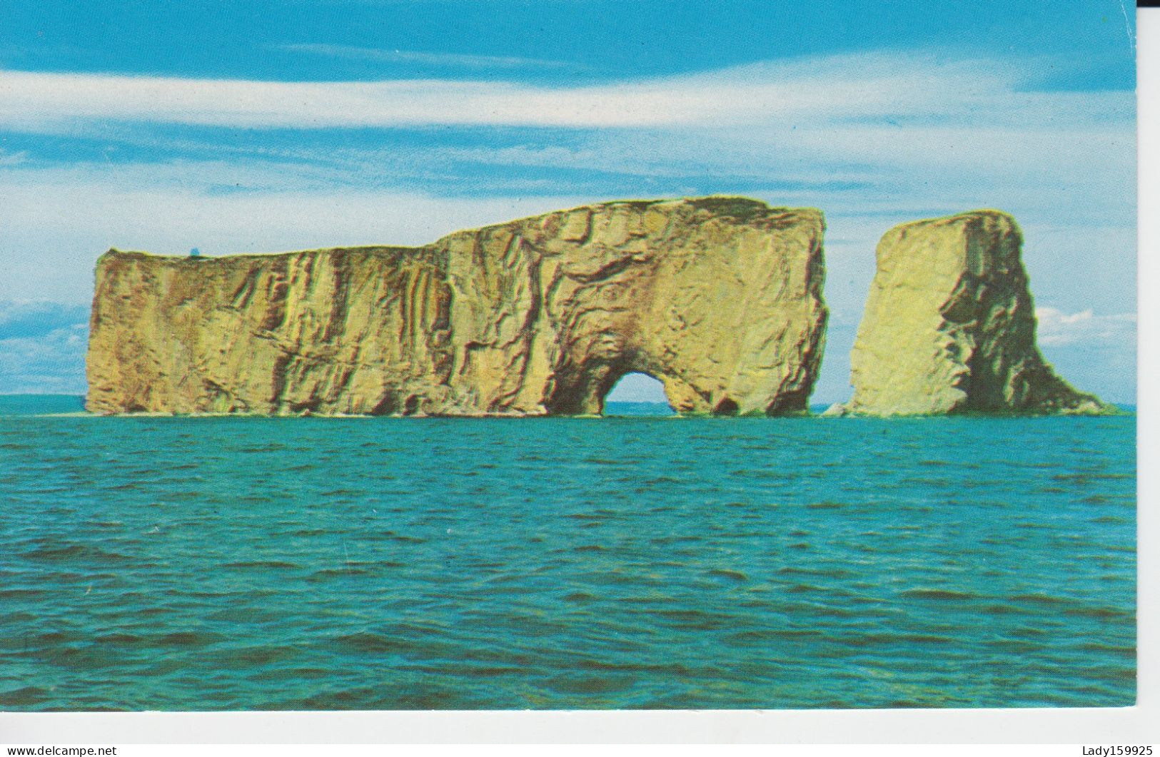 Rocher Percé  Percé Quebec Canada. Rocher Percé Lever Du Soleil  Hiver Ile Bonaventure Petit Voilier 4  Cartes  8 Sc. - Percé