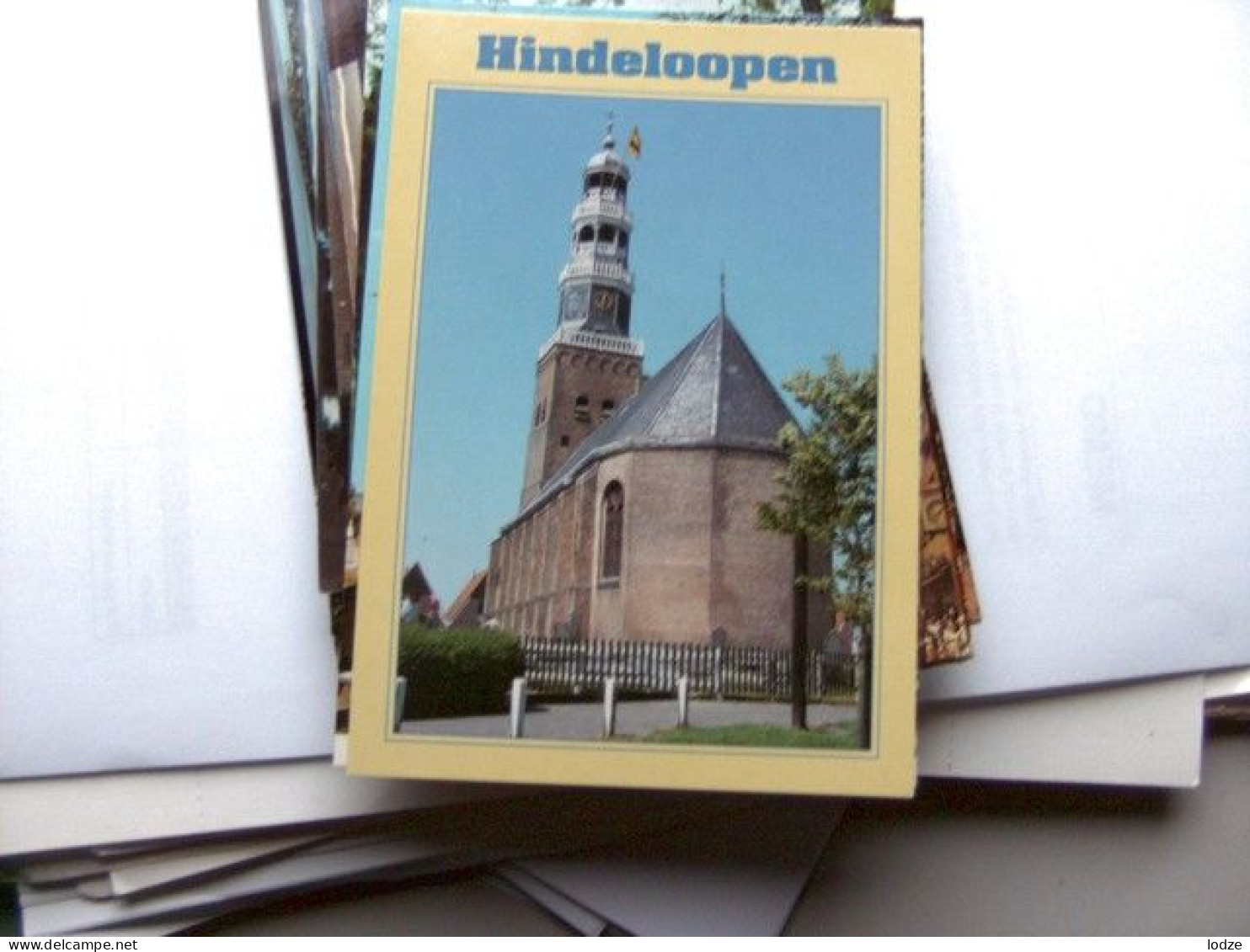 Nederland Holland Pays Bas Hindeloopen Met Nederlands Hervormde Kerk - Hindeloopen