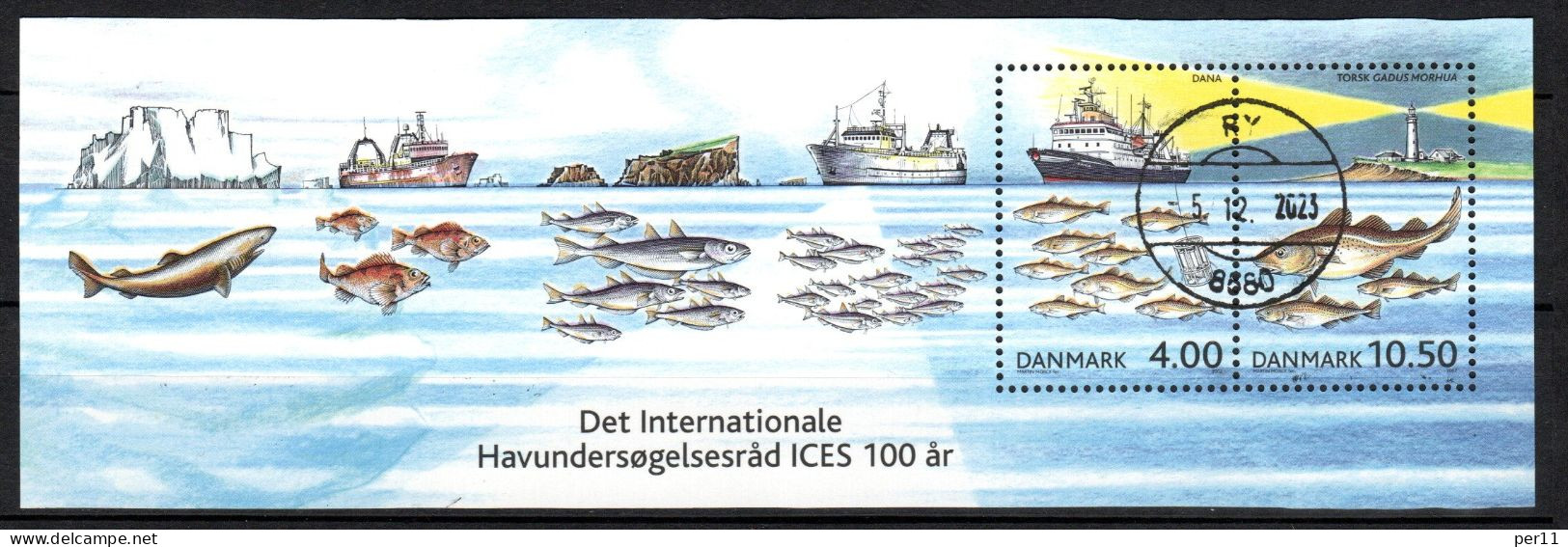 2002 ICES 100 Year  (bl11) - Used Stamps