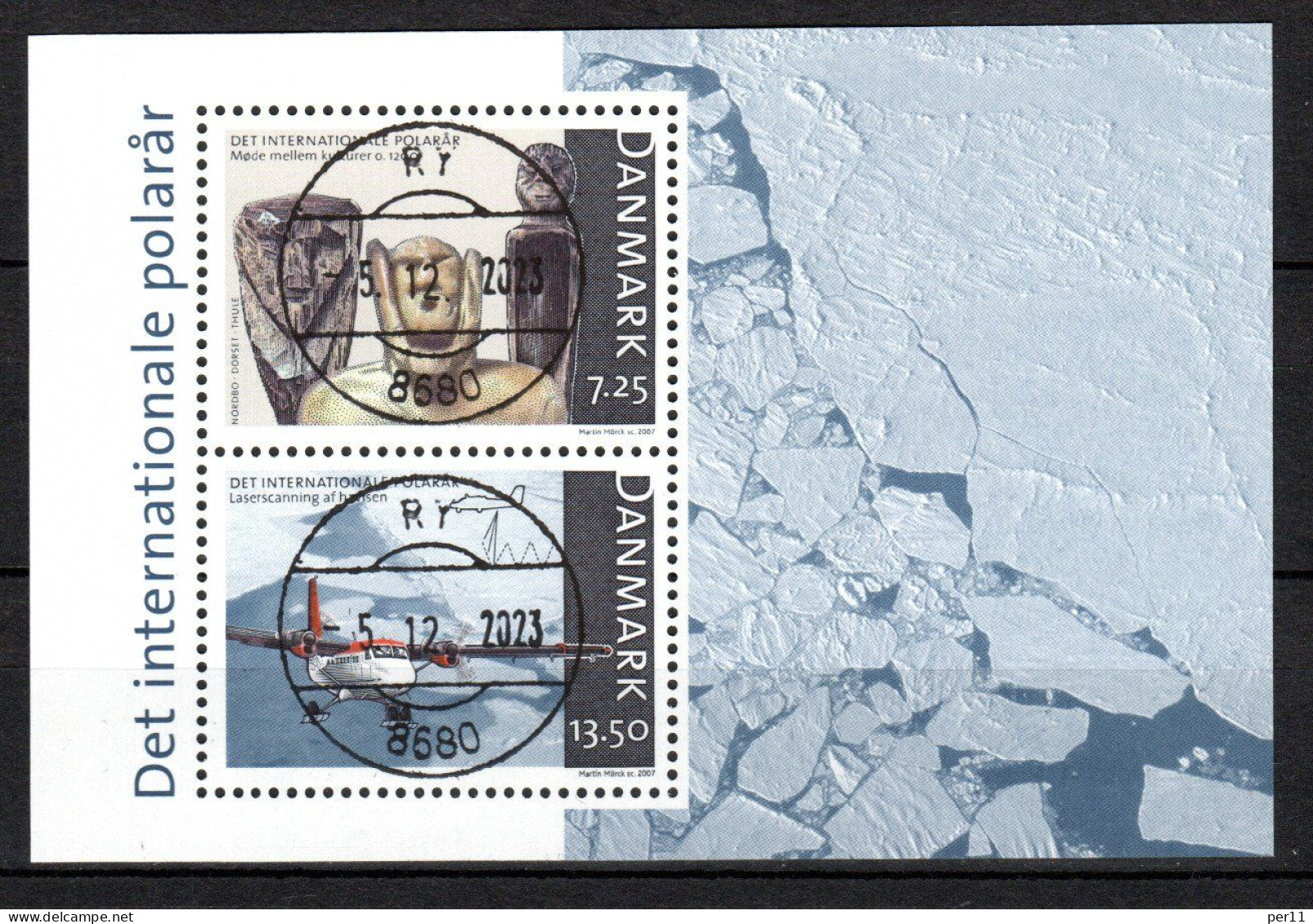 2007 Intl Polar Year (bl16) - Used Stamps