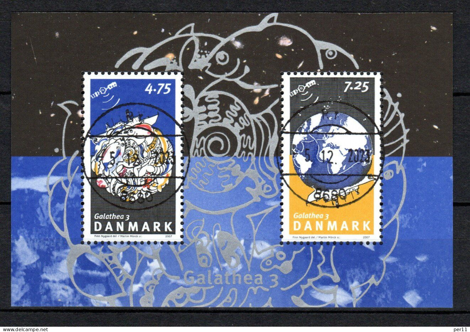 2007 Galathea 3 (bl17) - Used Stamps