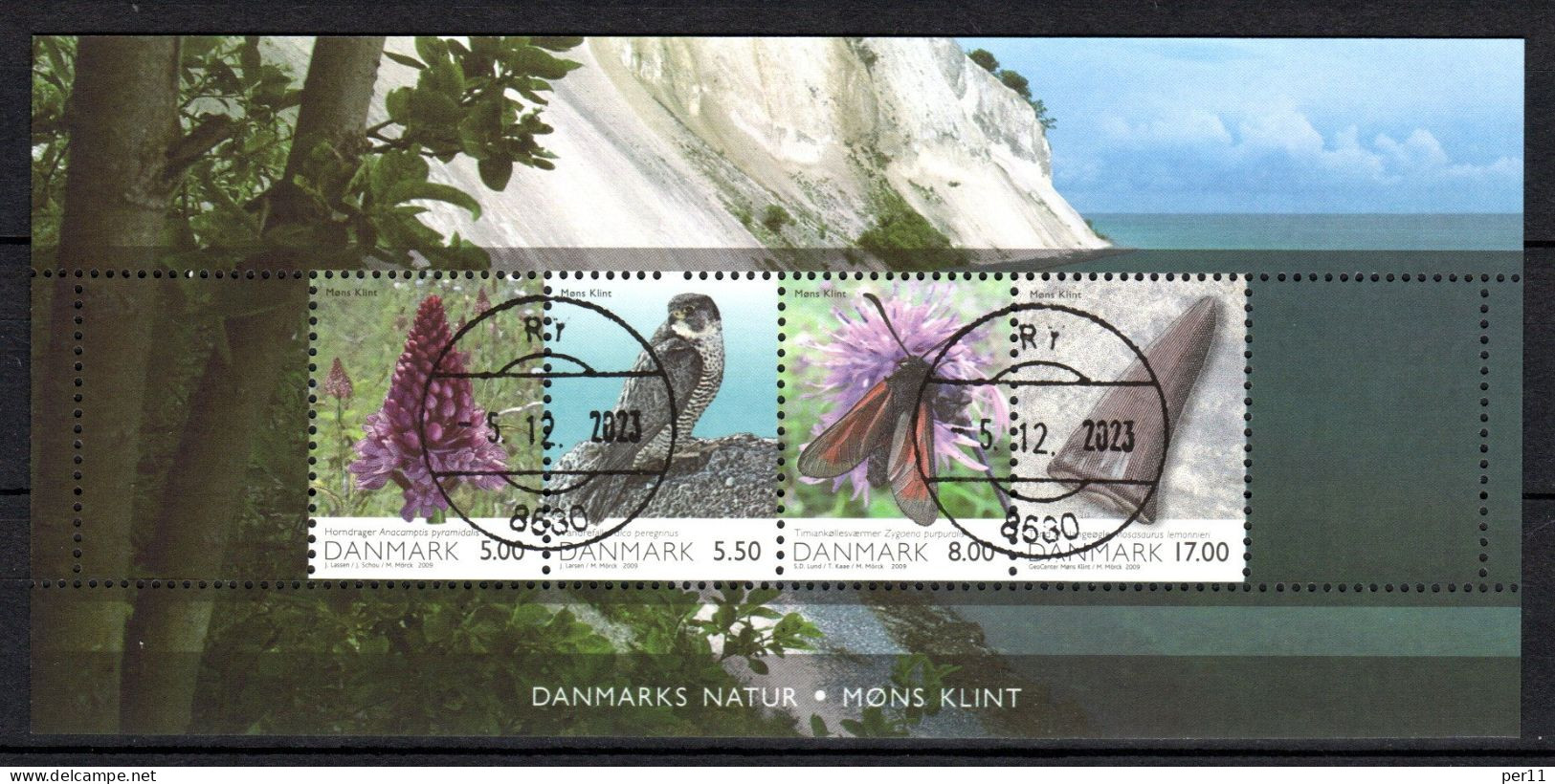 2009 Danish Nature II Block (bl22) - Used Stamps