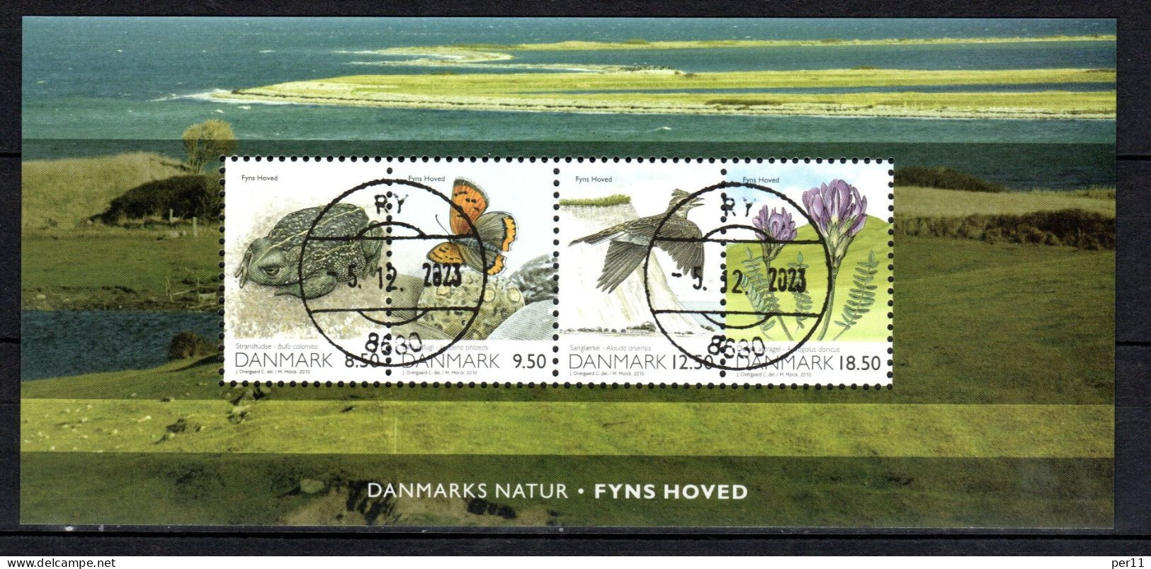 2010 Danish Nature III Block (bl23) - Used Stamps
