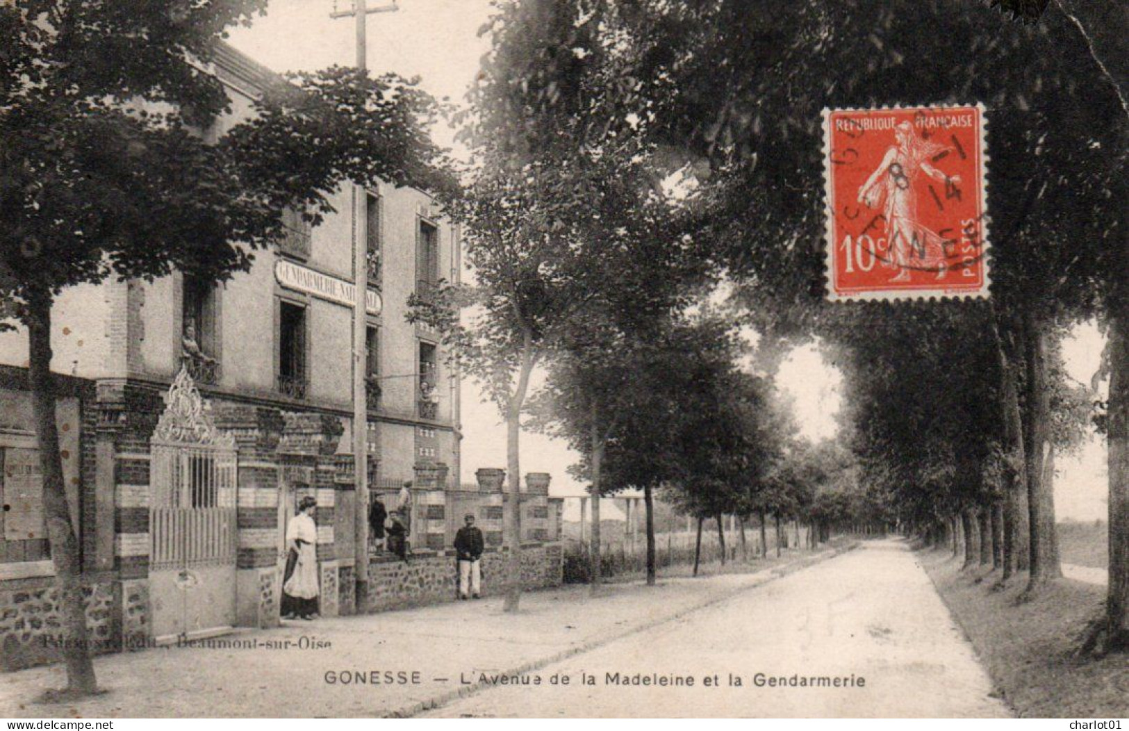 Gonesse Avenue De La Madeleine Et La Gendarmerie - Arnouville Les Gonesses