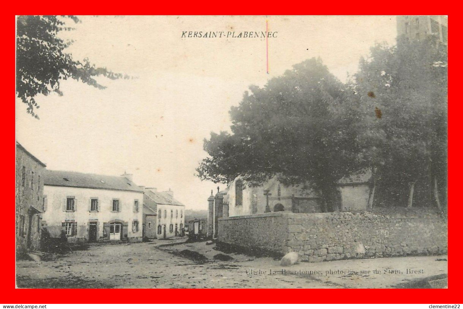 Kersaint-plabennec   (scan Recto Et Verso ) - Kersaint-Plabennec