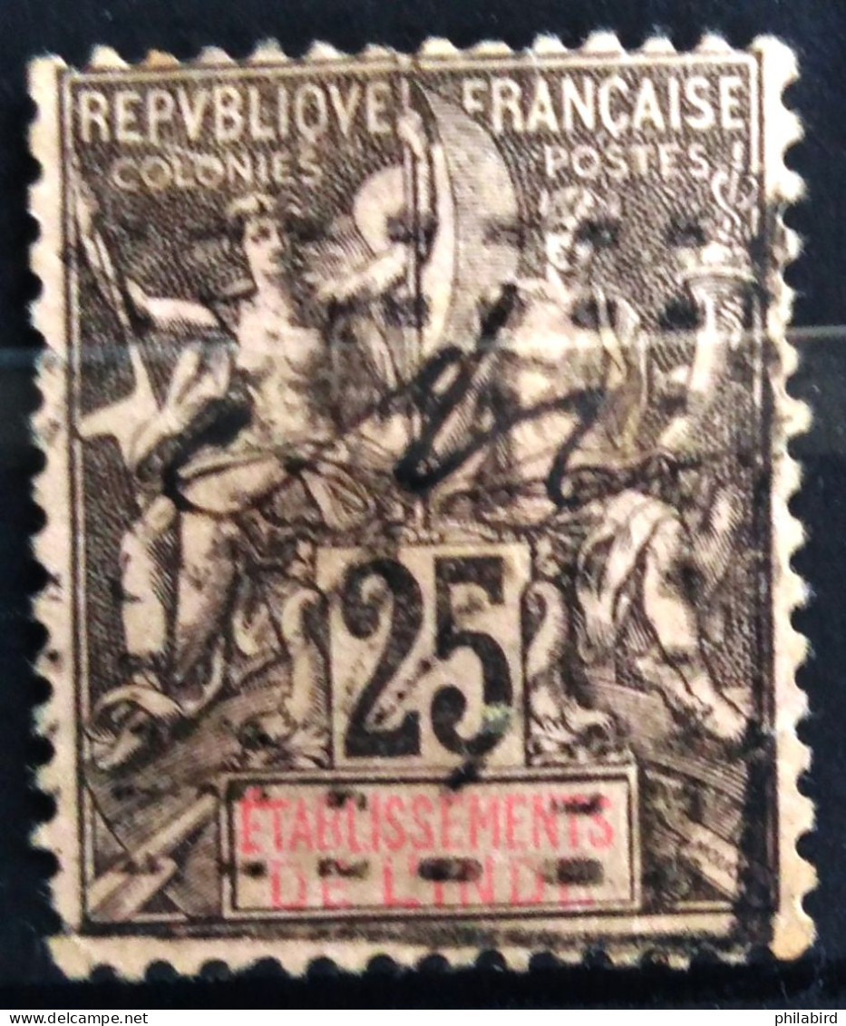 INDE                              N° 8                               OBLITERE - Used Stamps