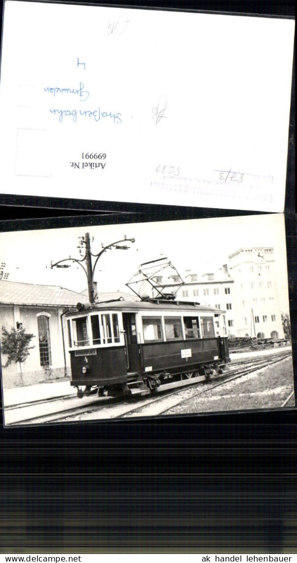 699991 Straßenbahn Tram Tramway Wien Rathausplatz Eisenbahntechnisches Archiv - Tramways