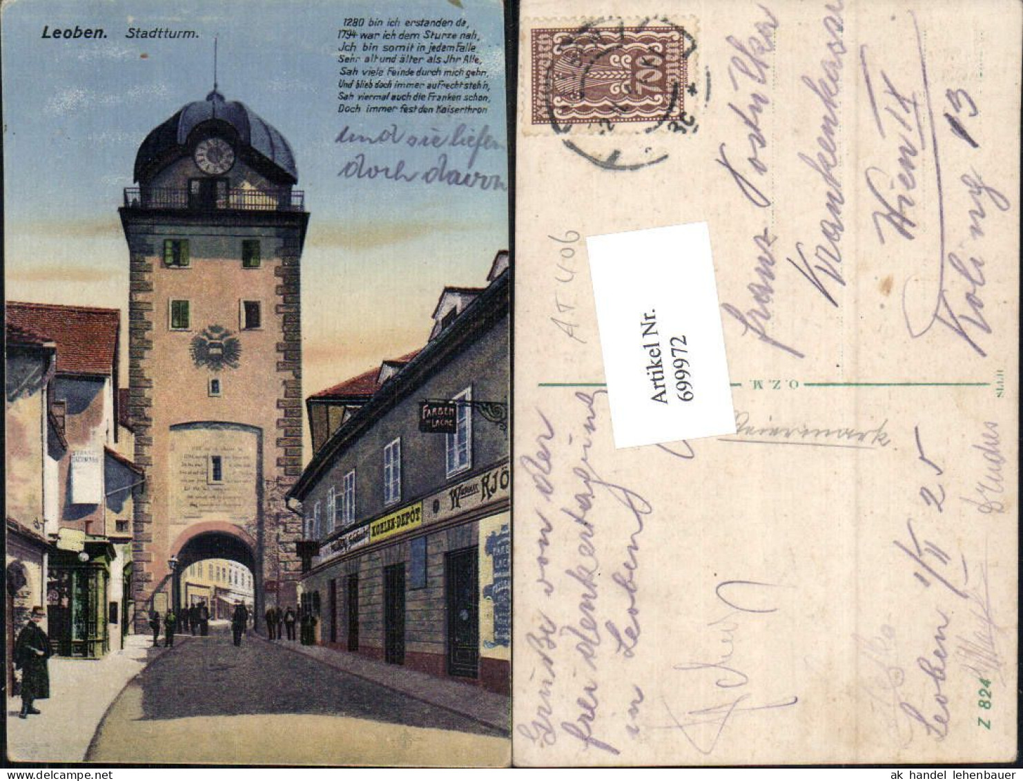 699972 Leoben Stadtturm  - Leoben