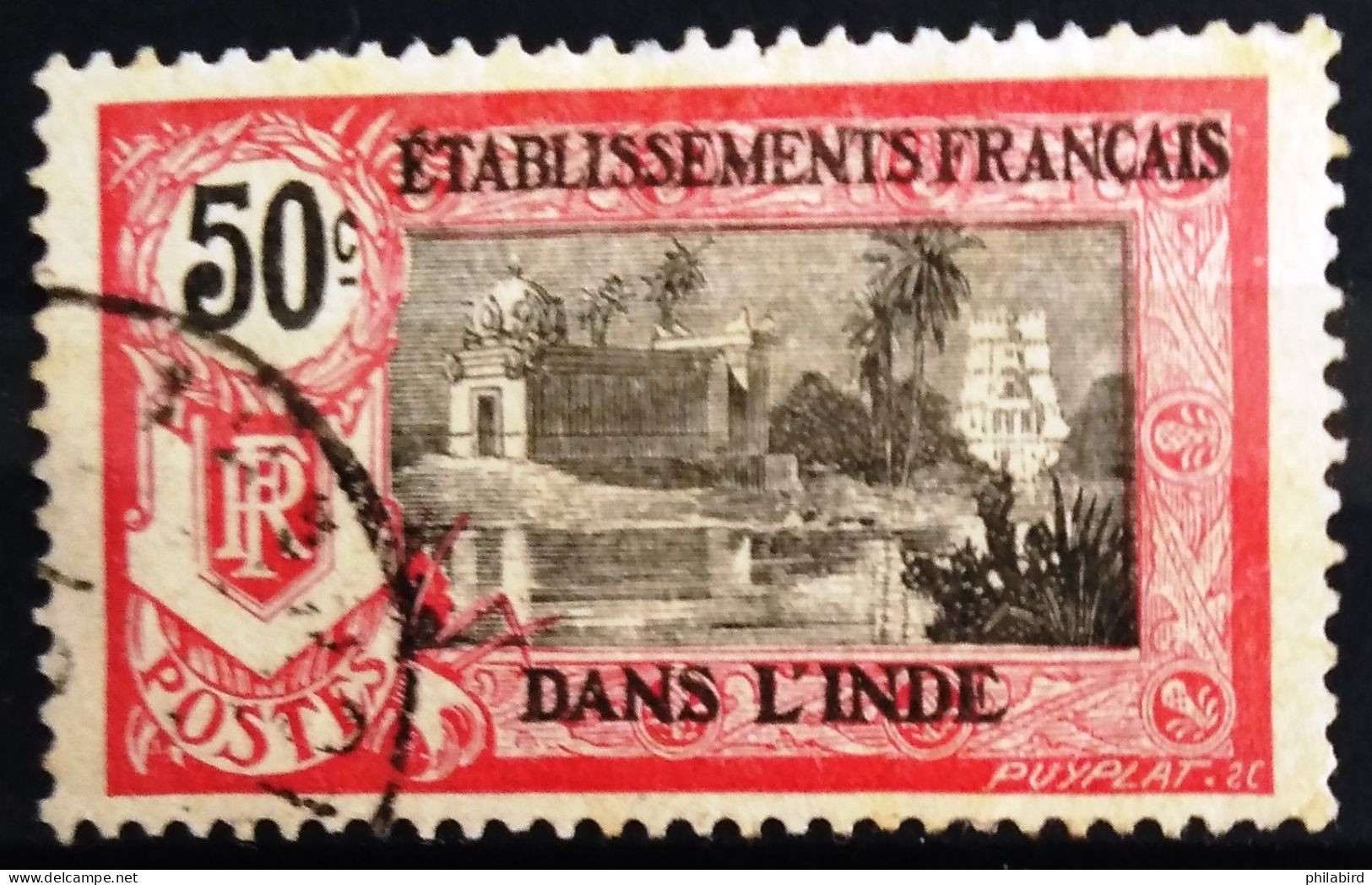 INDE                              N° 38                               OBLITERE - Used Stamps