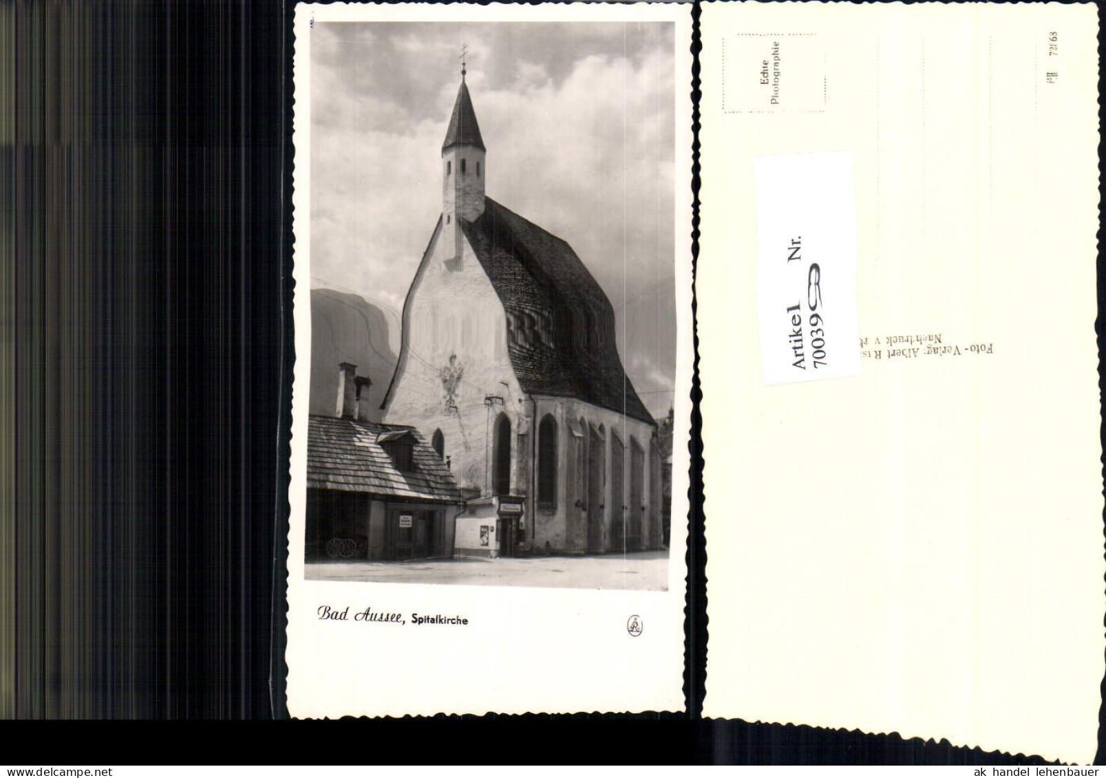 700399 Bad Aussee Spitalkirche - Ausserland