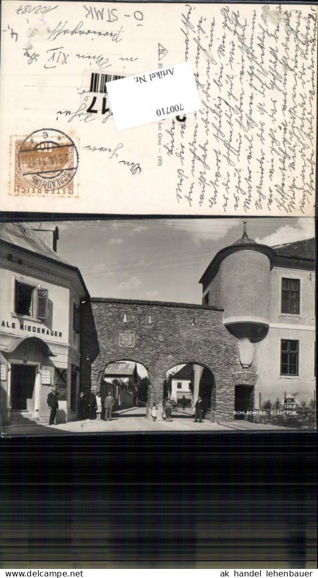 700710 Schladming Im Ennstal Stadttor 1940 - Schladming