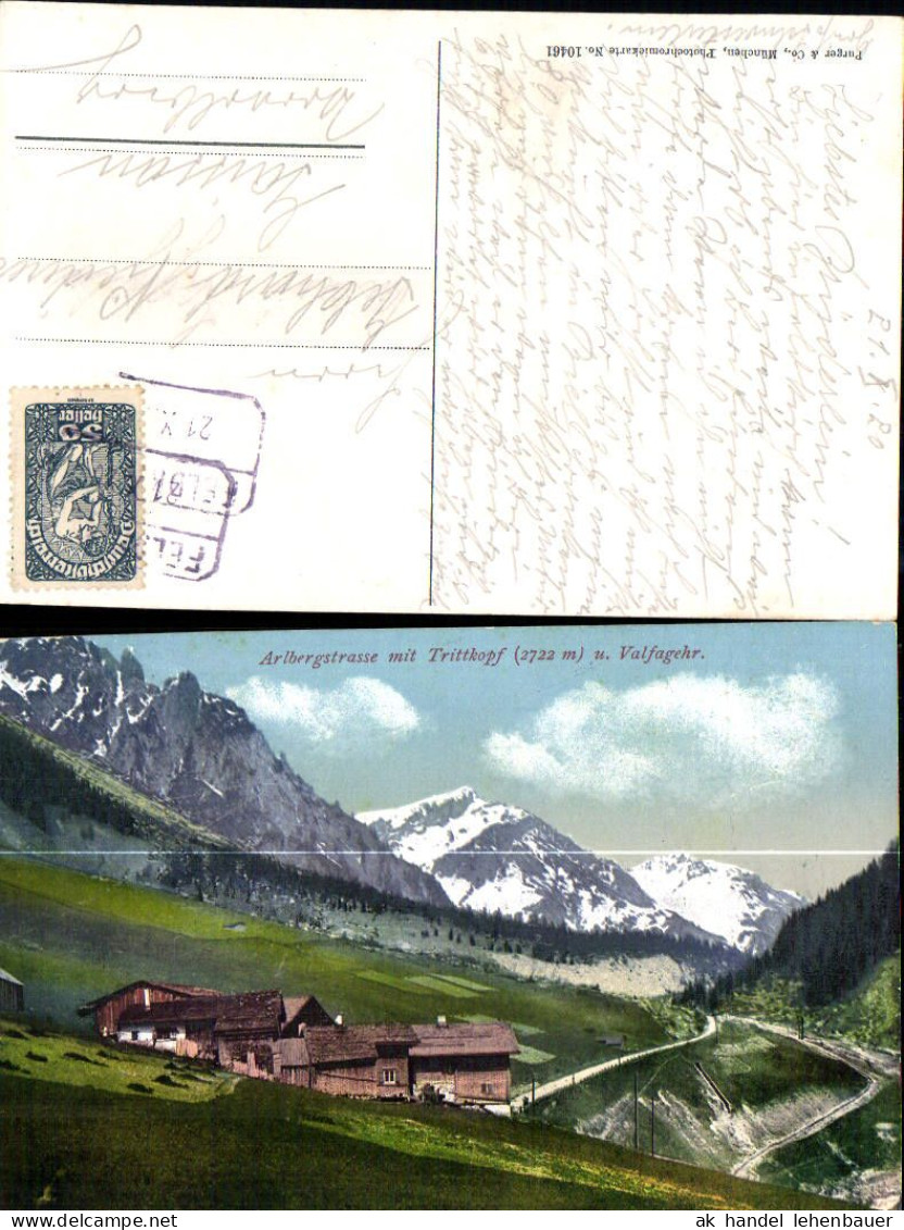 701293 Arlbergstrasse Trittkopf Valfagehr Lech St. Anton Zürs Bludenz Purger Co. 10461 - Lech