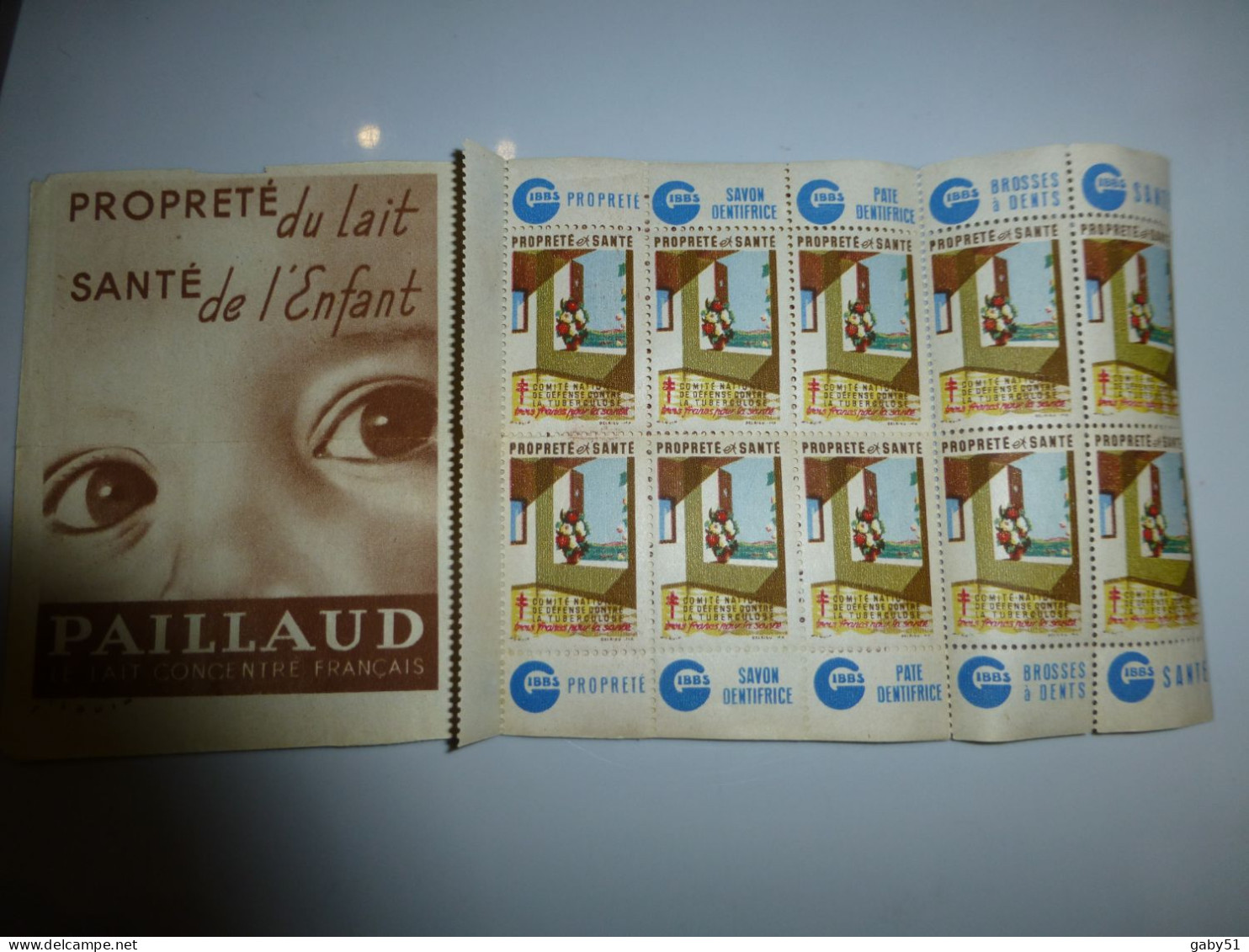 16ème Campagne Contre La Tuberculose, 1946, Carnet De 10 Timbres ; VP 02 - Collections