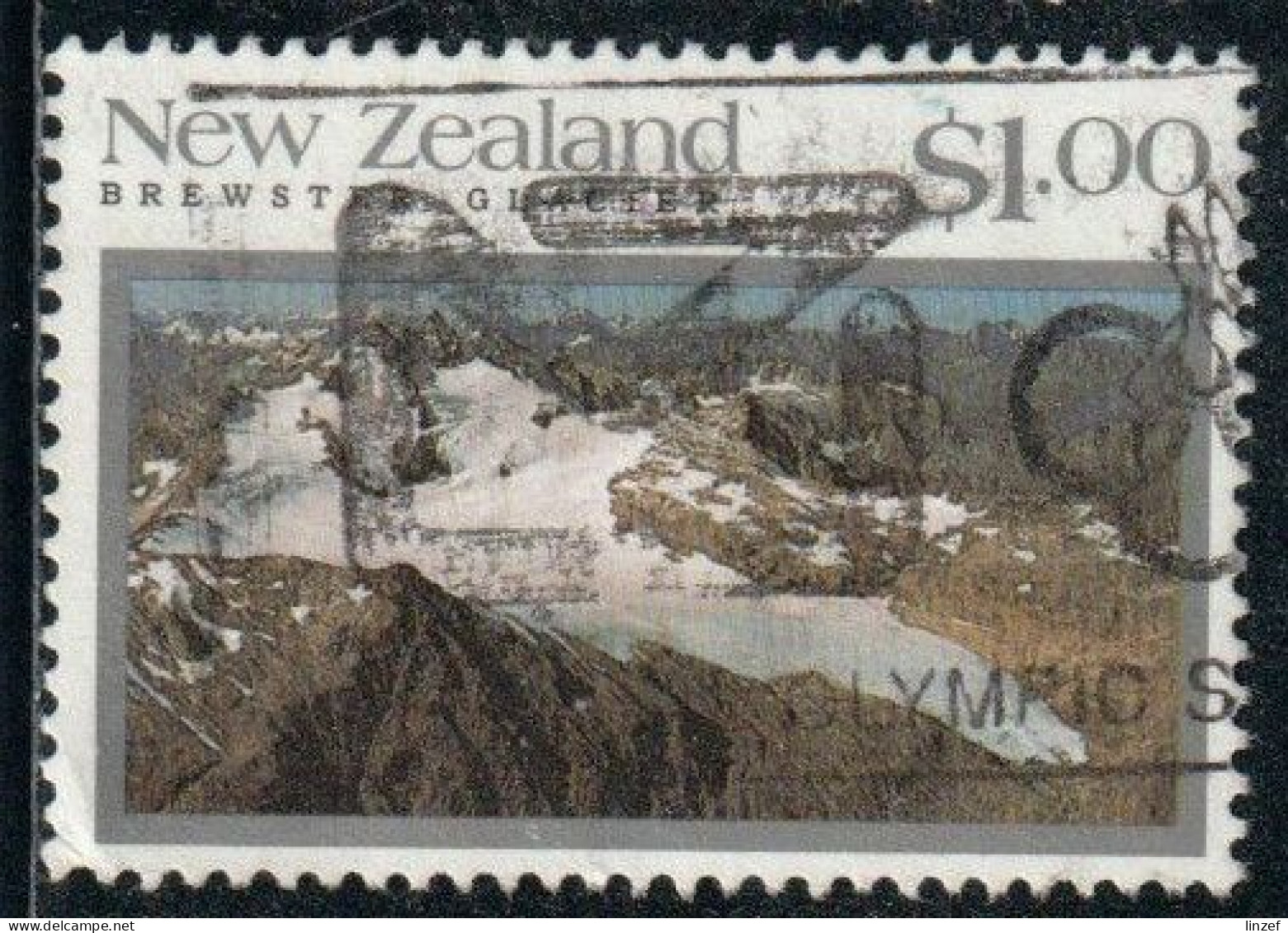 Nouvelle-Zélande 1992 Yv. N°1177 - Glacier Brewster - Oblitéré - Usados