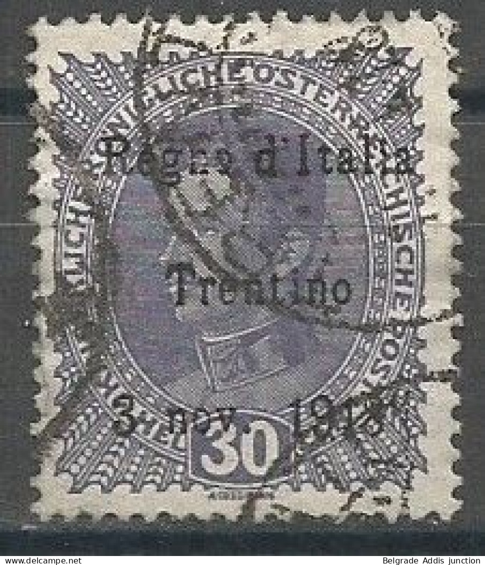 Italy Italia Trentino Sassone 9 Used 1918 - Trentino