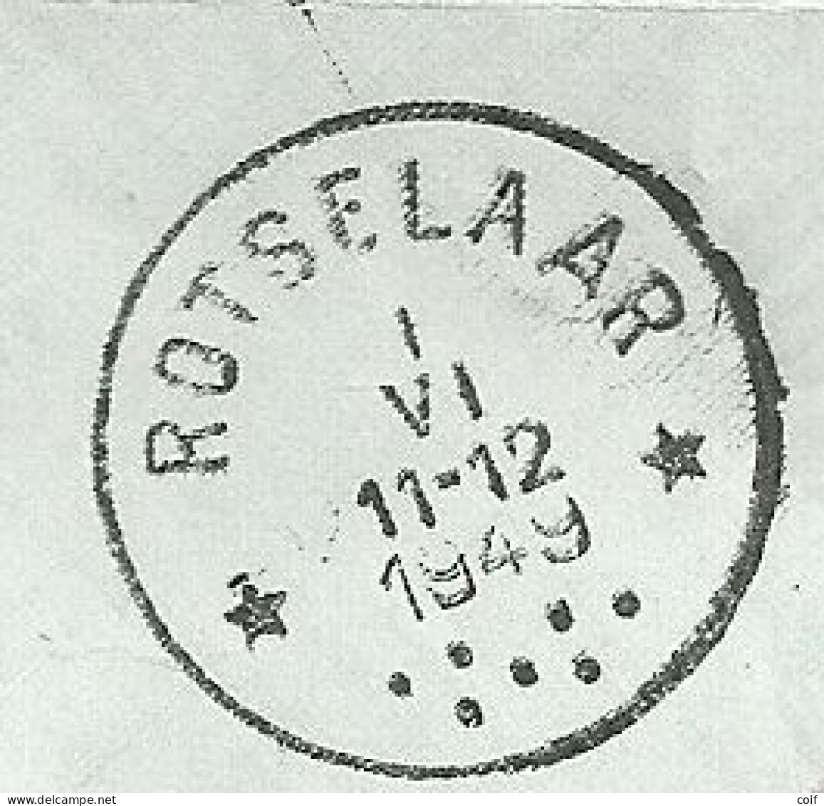 768+771 Op Brief Aangetekend Sterstempel (Relais) * ROTSELAAR * - 1948 Export