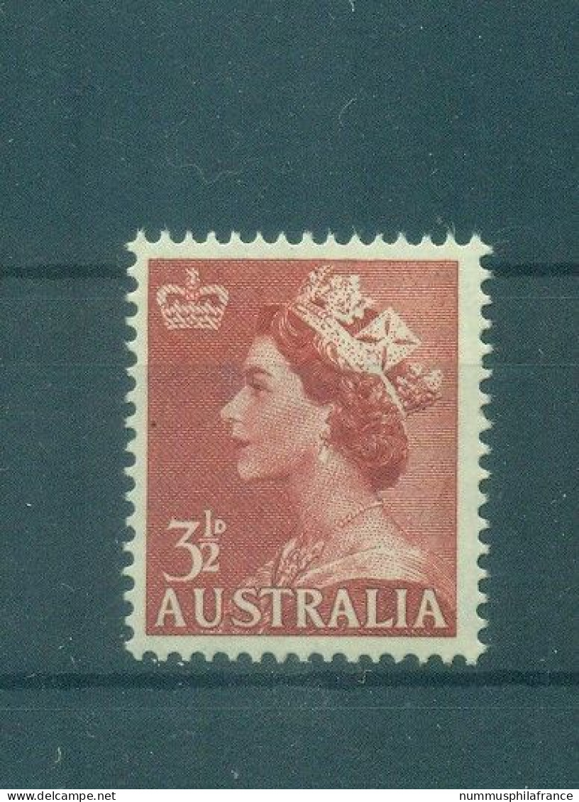 Australie 1956-57 - Y & T N. 225 - Série Courante (Michel N. 260) - Neufs