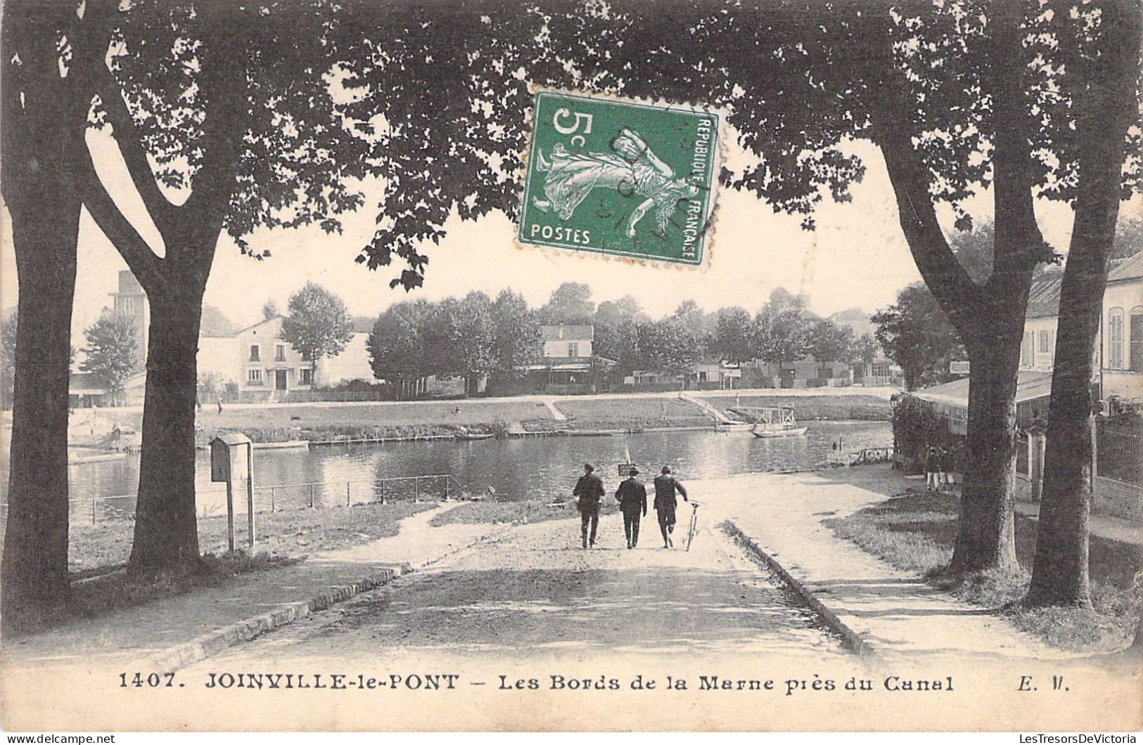 FRANCE - Joinville Le Pont - Les Bords De La Marne Pres Du Canal - Carte Postale Ancienne - Joinville Le Pont