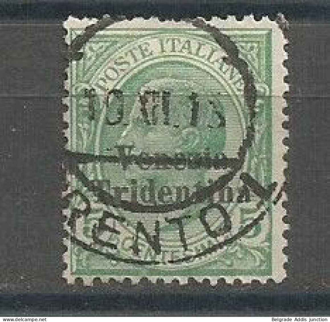 Italy Italia Trentino Sassone 21 Used 1918 Venezia Tridentina - Trente