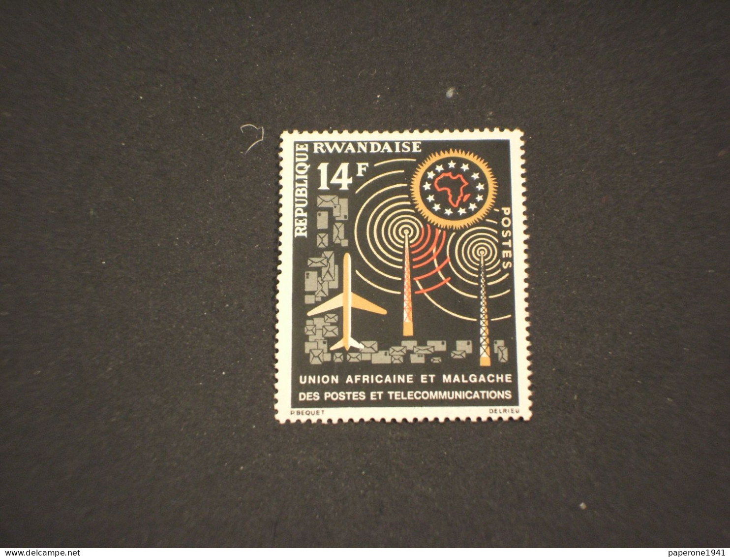 RWANDAISE - 1963 TELECOMUNICAZIONI - NUOVO(++) - Unused Stamps