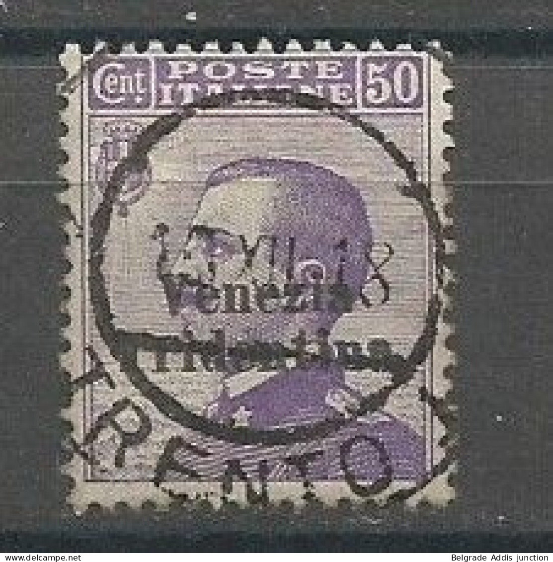 Italy Italia Trentino Sassone 26 Used 1918 Venezia Tridentina - Trento