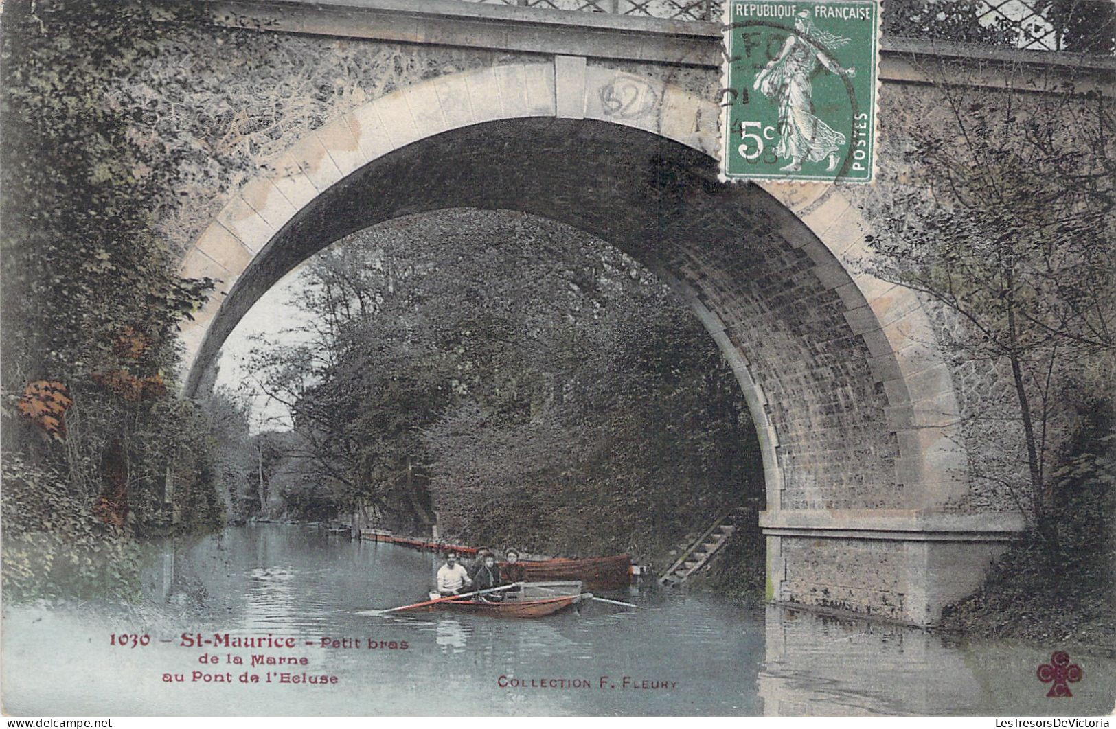 FRANCE - St Maurice - Petit Bras De La Marne Au Pont De L'ecluse - Carte Postale Ancienne - Saint Maurice